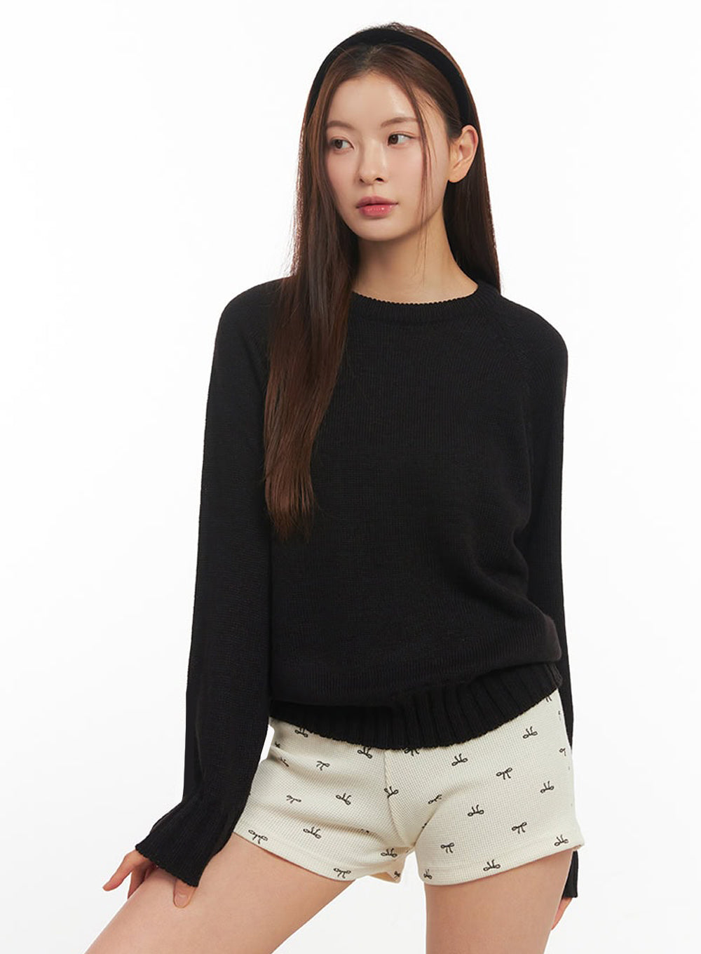 Basic Round Neck Sweater IM513