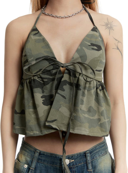 camo-ribbon-halter-crop-cami-top-cy501