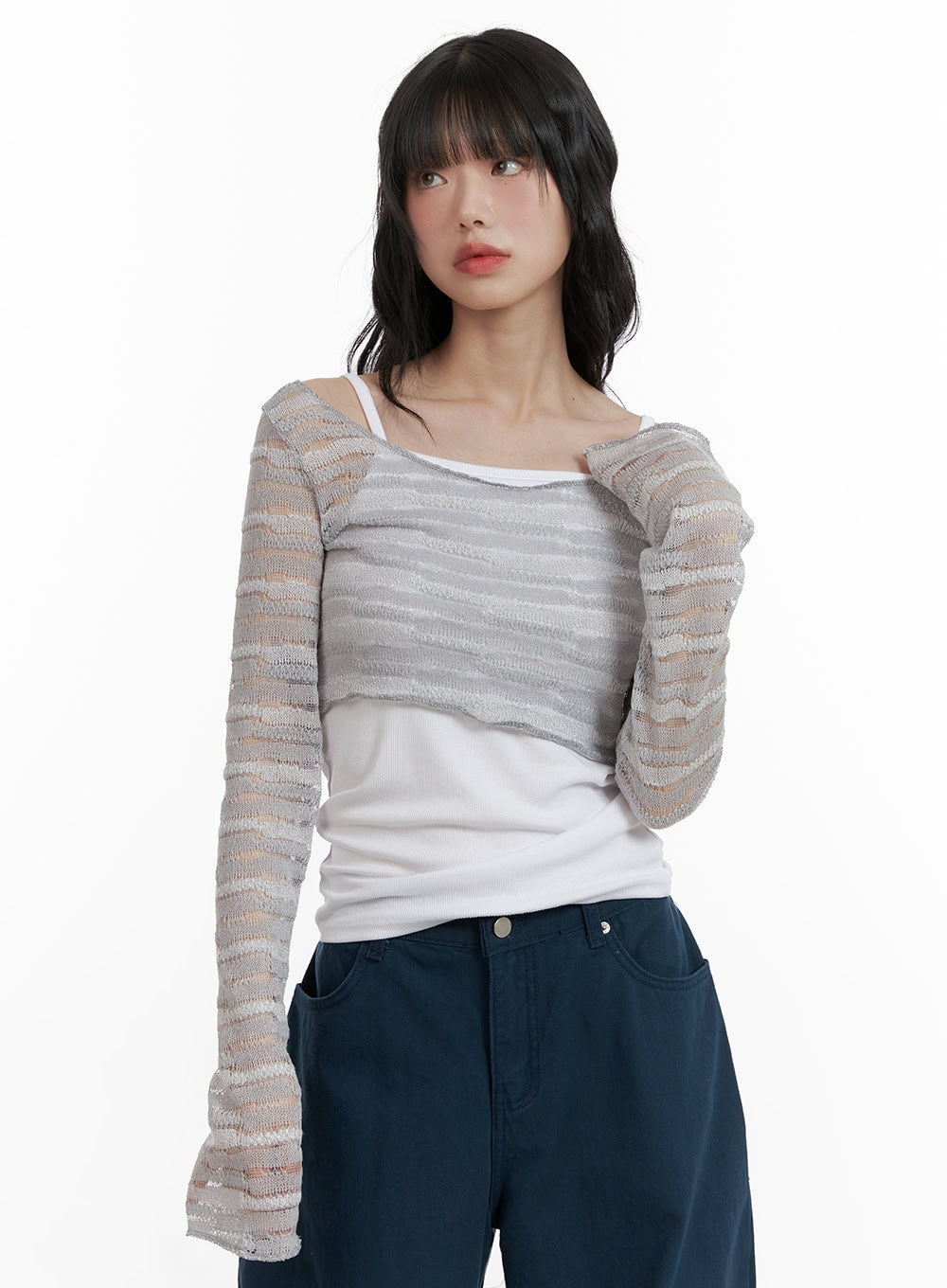 sheer-stripe-off-shoulder-top-cu407