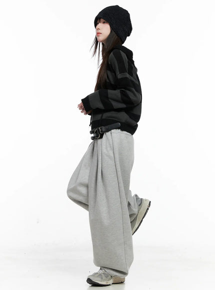 striped-half-buttonsweater-hoodie-co521