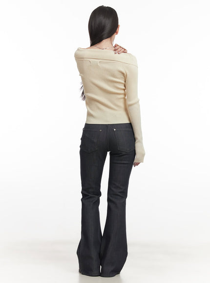 Classic Denim Bootcut Pants CF525