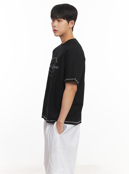 Men's Graphic Stitched T-Shirt IM528