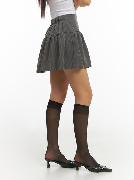 flare-stripe-mini-skirt-is402