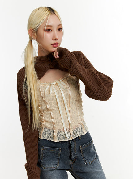 ribbed-hooded-knit-bolero-id315