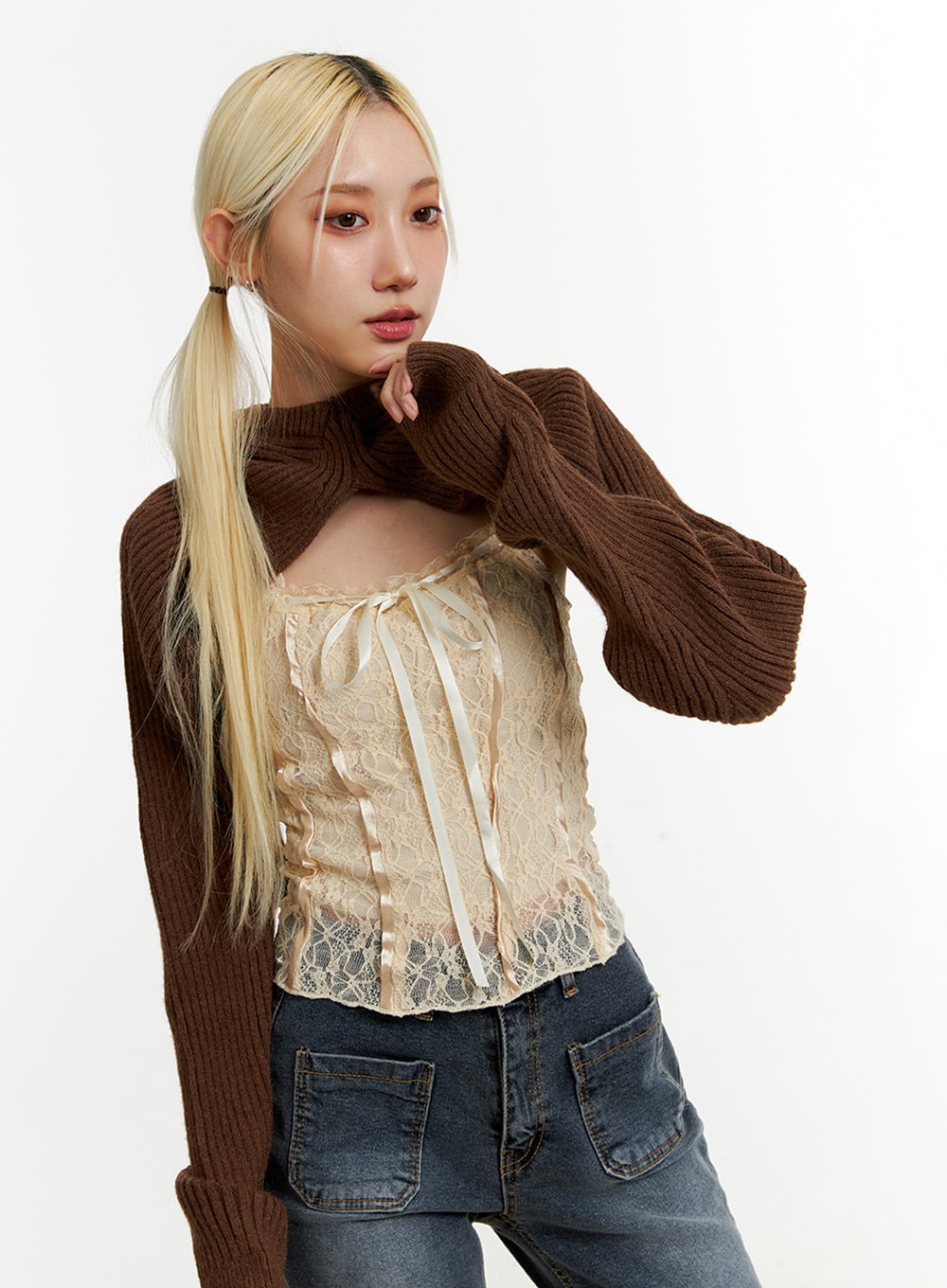 ribbed-hooded-knit-bolero-id315