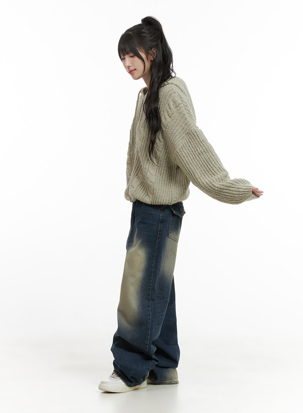 ★22WINTER新作★GROVE★LEVITT KNIT ZIPUP ☆22WINTER新作☆GROVE☆LEVITT KNIT ZIPUP (GROVE/アウター