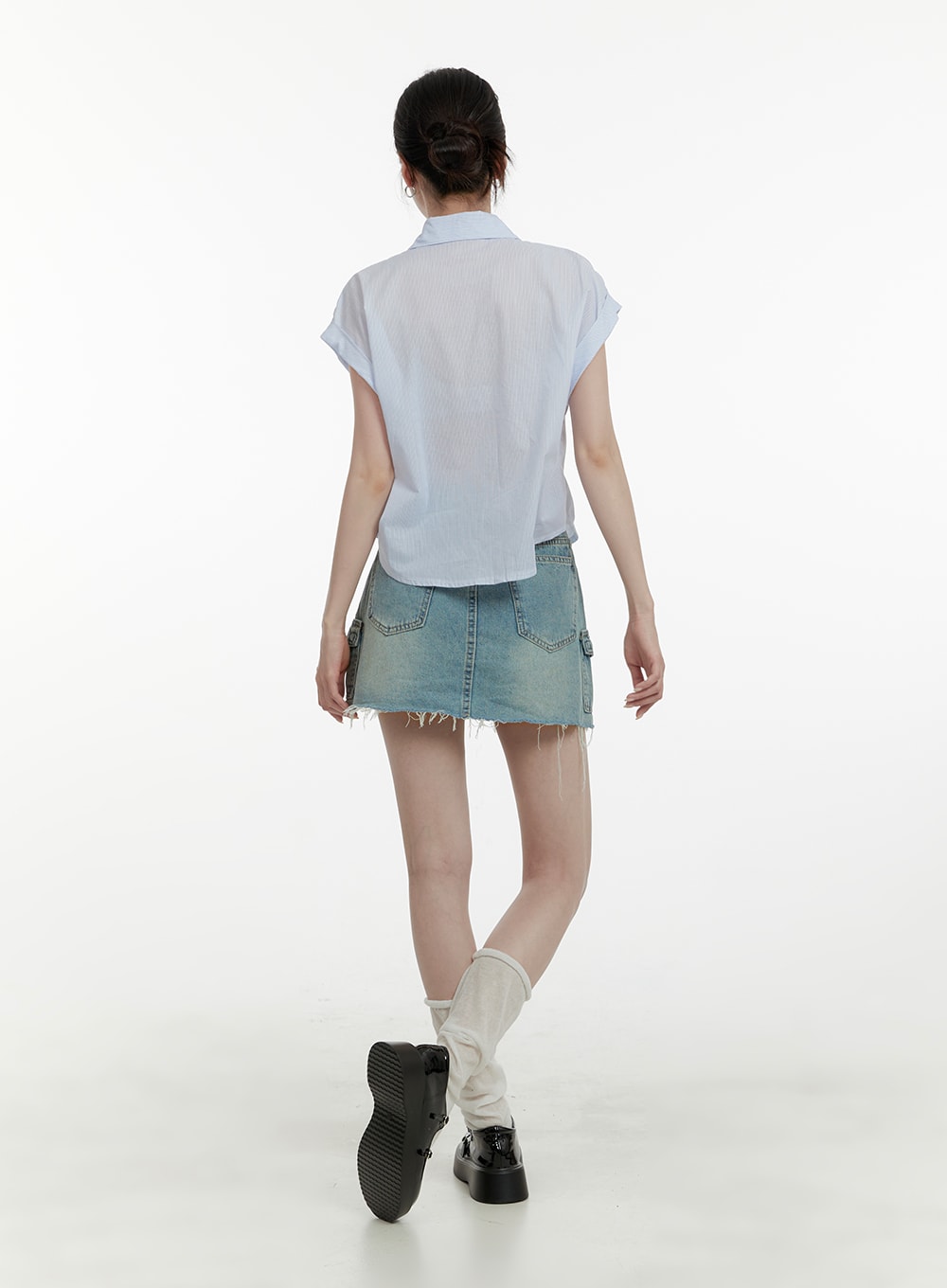 denim-cargo-mini-skirt-oa405