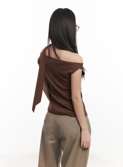 stripe-off-shoulder-top-with-scarf-ca521