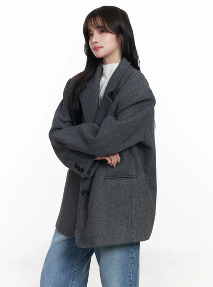 Oversized Wool Blazer IJ529