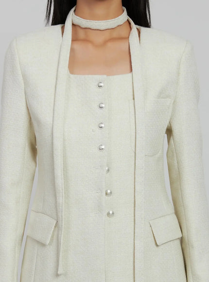 tweed-square-neck-jacket-scarf-set-ij508