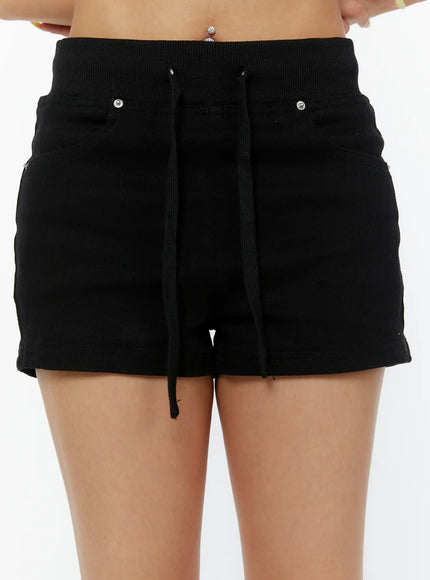 hip-pad-elastic-waist-shorts-cy521