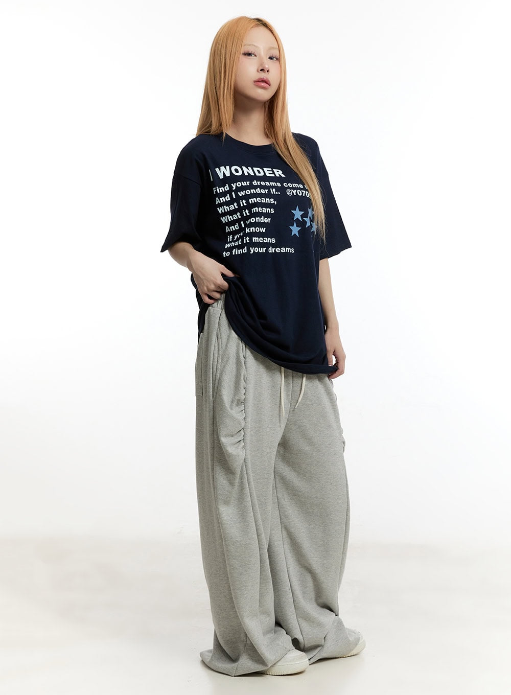 shirred-wide-fit-sweatpants-cy506