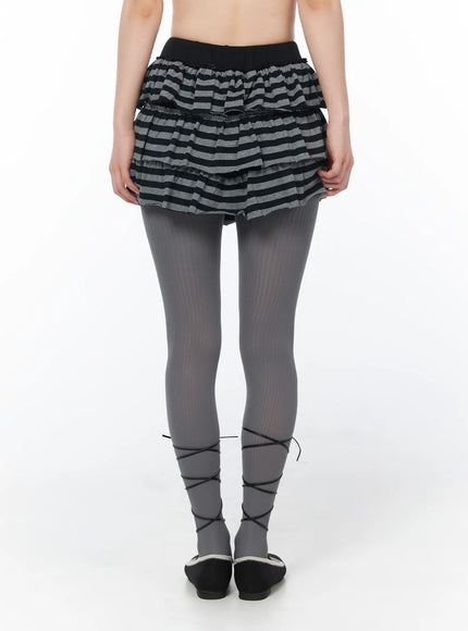 layered-ruffle-striped-skirt-cy506