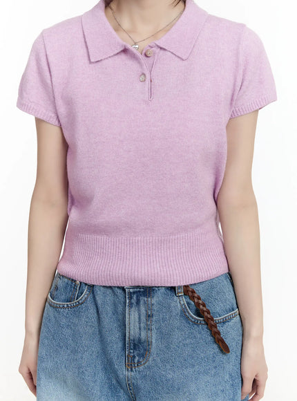 puff-sleeve-collared-short-sleeve-top-cm505