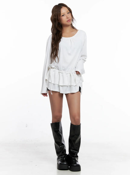 Tiered Mini Dress CS524