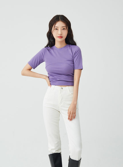 S-Line Crop T-Shirt IU26