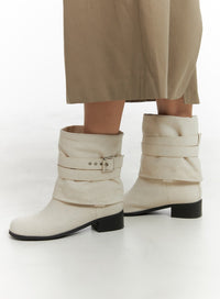 linen-buckle-midi-boots-cm422