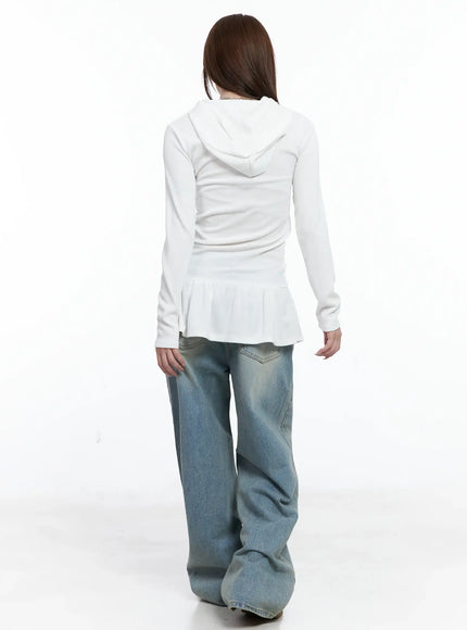 frill-ribbed-hoodie-cs501