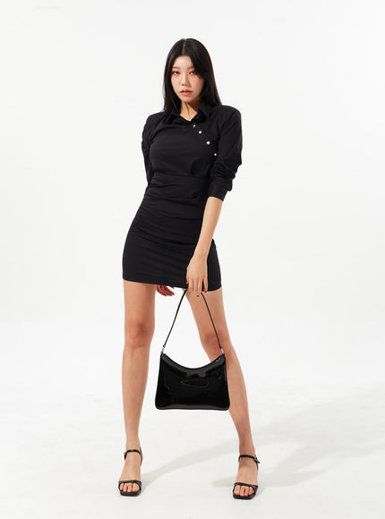 Mini Shirt Dress IM327