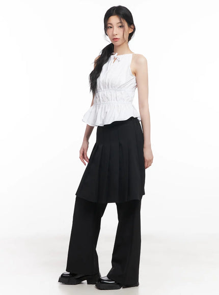 shirred-halter-neck-blouse-cu510