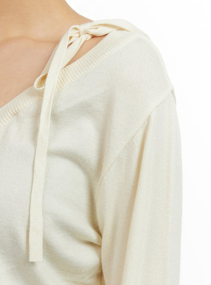 v-neck-strap-buttoned-cardigan-ou407