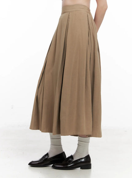 Classic Pintuck Maxi Skirt CO531