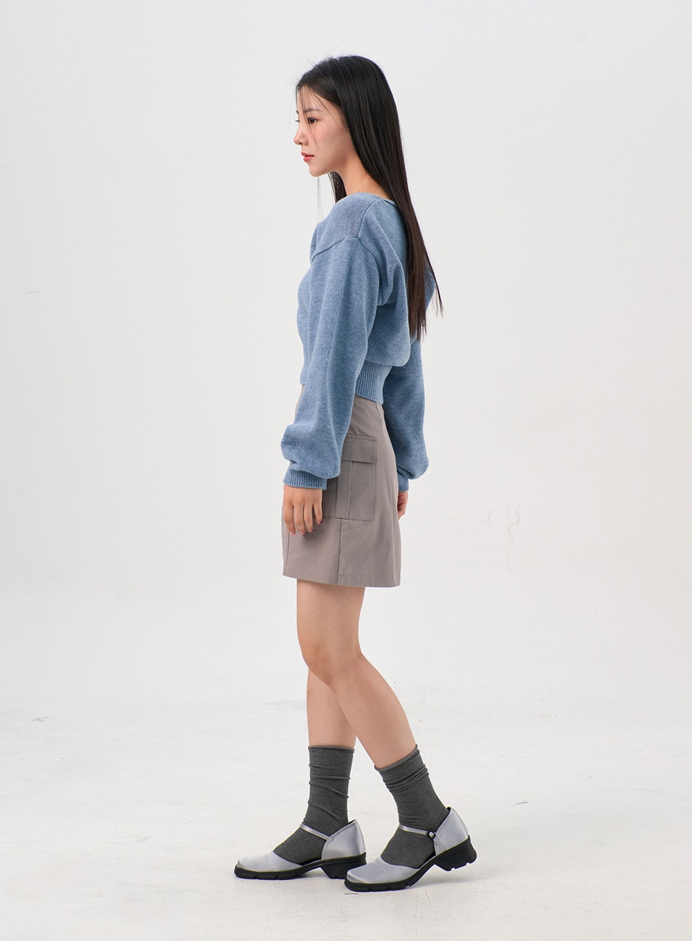 v-neck-puff-sleeve-sweater-os302