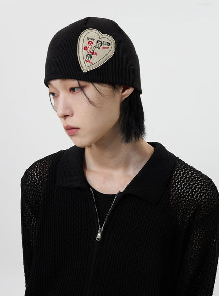 Heart Beanie Unisex CY322