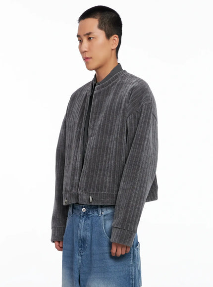 Men's Velvet Crop Jacket IS510