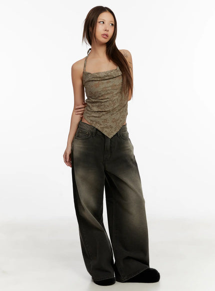 elegant-lace-halter-sleeveless-blouse-cd517