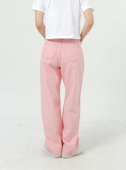Wide Leg Cotton Pants OM313
