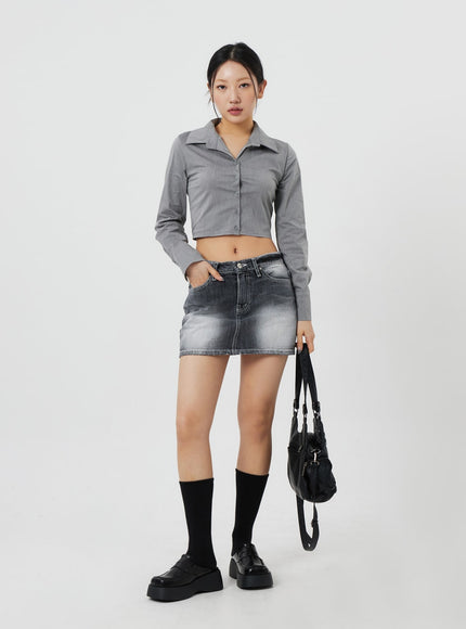 Platform Loafer Mules CF327