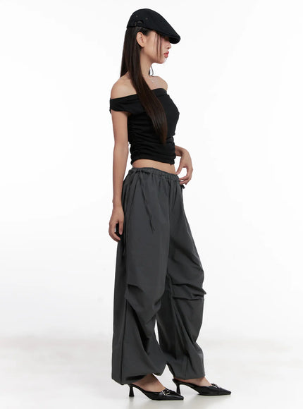 off-shoulder-draped-short-sleeve-top-cl518