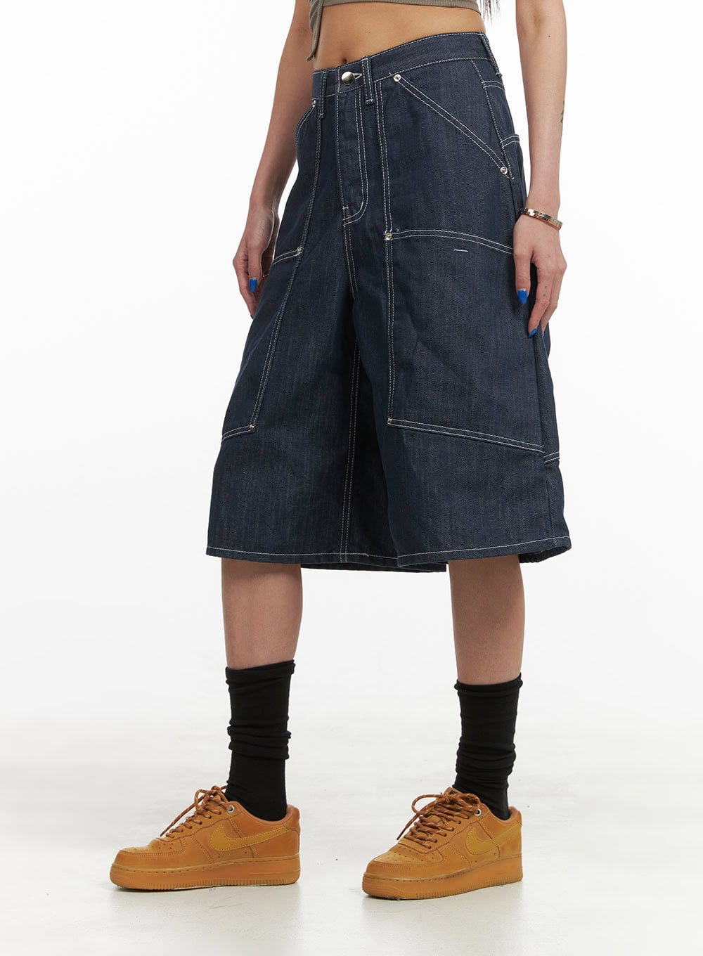 denim-stitch-pocket-wide-leg-jorts-cy424