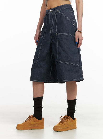 denim-stitch-pocket-wide-leg-jorts-cy424