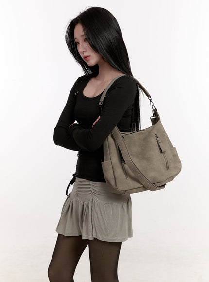 Chic Double Strap Shoulder Bag CJ531