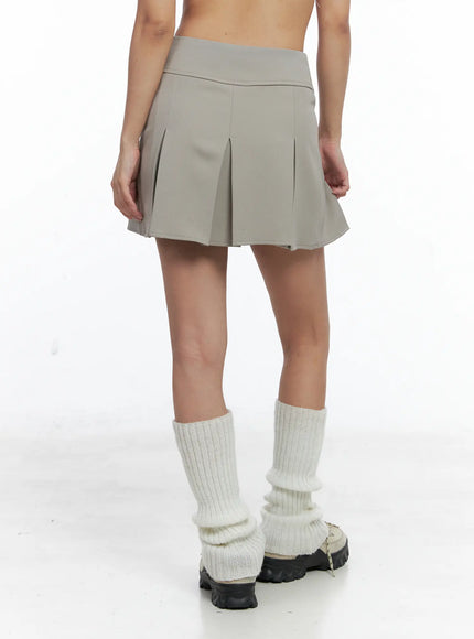 pleated-mini-a-line-skirt-cs504