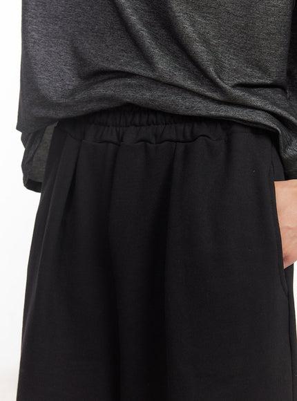 Men's Comfy Wide-Fit Sweatshorts IA511