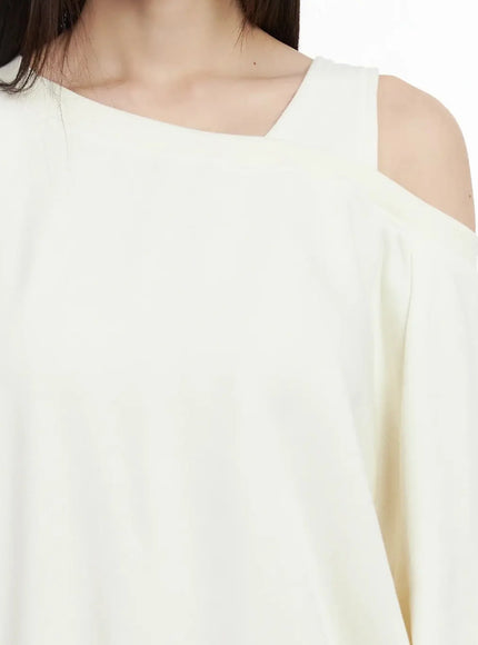 Casual Asymmetric Sweatshirt IM523