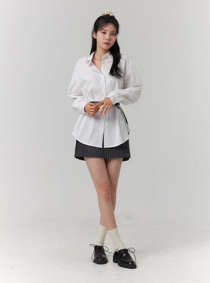 button-up-long-sleeve-solid-blouse-oj417