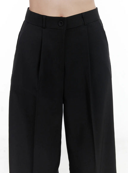 Classic Pleated Wide Trousers CN518