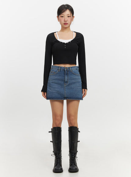 classic-denim-washed-mini-skort-if510