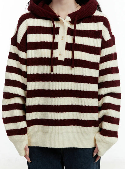 striped-hooded-knit-sweater-cd523