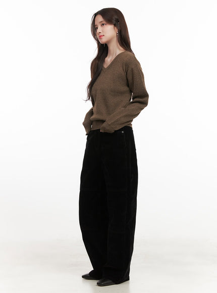 Soft Touch Fleece-Lined Wide-Leg Pants CJ515