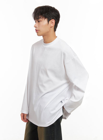 mens-long-sleeve-oversized-tee-white-id427