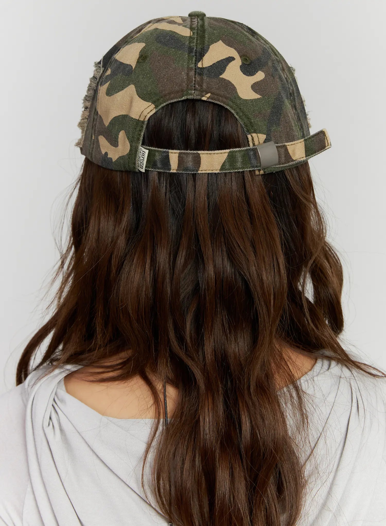 Vintage Camo Embroirdered Cap CM520