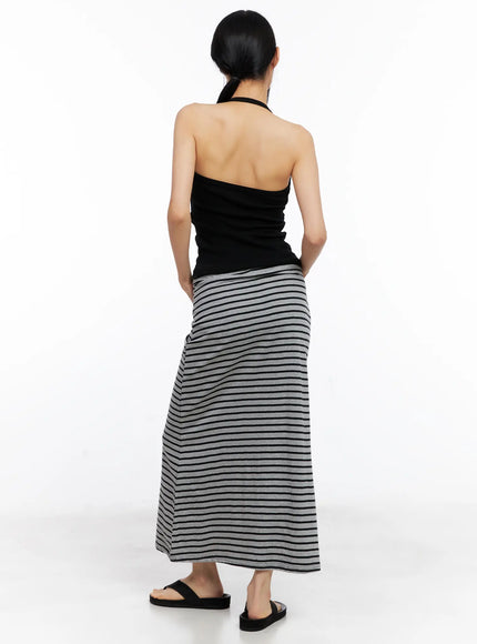 striped-drawstring-maxi-skirt-cl530