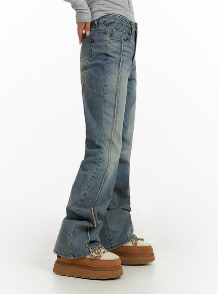 vintage-washed-bootcut-denim-jeans-cf415