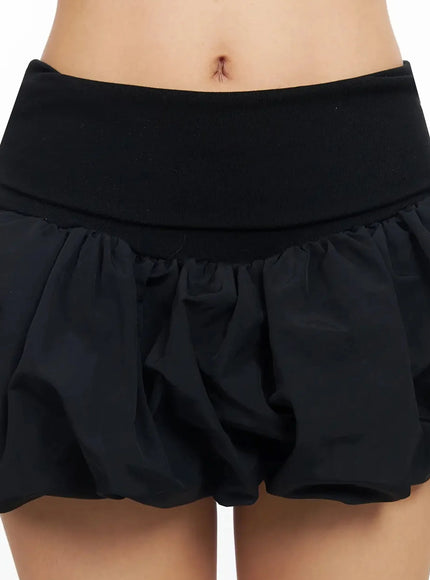 double-waist-balloon-skort-ca513