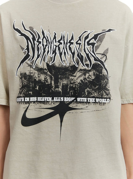 Men's Urban Chic Graphic T-Shirt IA504